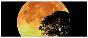 Tablou cu umbre în lumina lunii (120x50 cm)