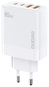 Incarcator retea GaN 2xUSB-A si 2xTypeC,PD,65W DUDAO 156313