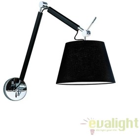 Aplica perete directionabila design modern ZYTA S neagra