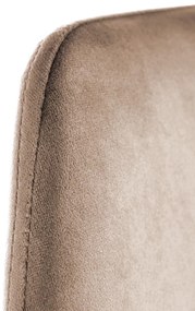 Scaun tapitat K460 – Bej/Gold