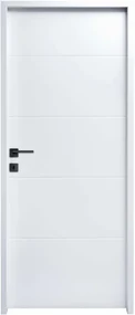 Usa de interior din LEMN cu toc reglabil - Usi vopsite Alb LEMN - 8, 160-240 mm, 700 / 800 / 900 x 2070