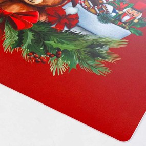 Suport pentru farfurii din plastic 28,5x44 cm cu model de Crăciun Cadocha – douceur d'intérieur