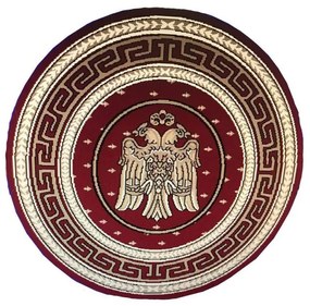 Covor cerc - Vultur Bicefal Selectează mărime: 200 X 200