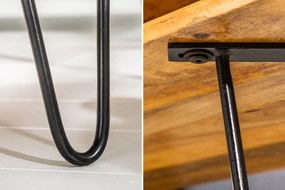 Masuta design industrial vintage Scorpion 100cm, mango natur A-38947 VC