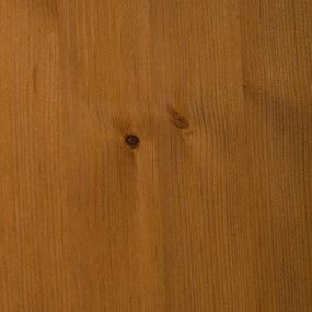 Bibliotecă albă din lemn de pin 74x223x37 cm Anita – Støraa