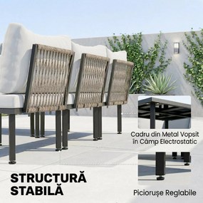 Outsunny canapele metalice | Aosom Romania