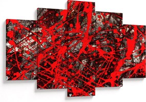 Tablou - Abstracție expresivă (150x105 cm)