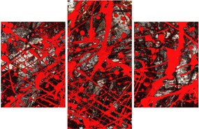 Tablou - Abstracție expresivă (90x60 cm)