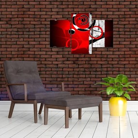 Tablou cu abstracție (90x60 cm)