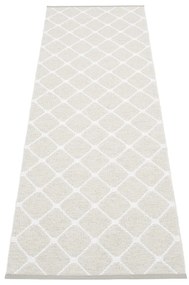 Covor tip traversă pentru interior și exterior gri deschis/crem 70x240 cm Rex Fossil – Pappelina