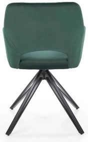 Scaun de bucătărie Eloise, verde închis