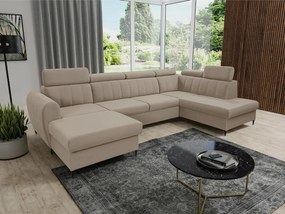 Colțar în formă de U Potazuro XL (Bej) (cu sp. depozitare) (S). 1104953