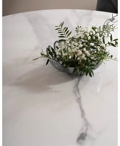 Masa rotunda Espero alb/alb ø90/h75 cm