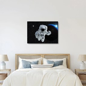 Tablou - Astronaut în Cosmos (70x50 cm)