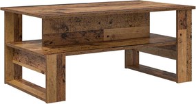 vidaXL Masă de cafea Lemn vechi 90 x 50 x 40 cm Lemn compozit