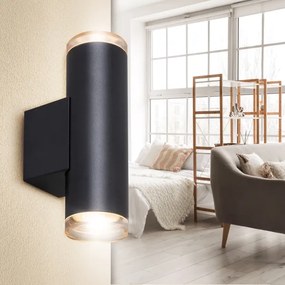 Spot pentru baie Brilagi SELE AQUA 4xGU10/30W/230V IP44 negru