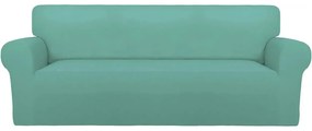 Husa Elastica Moderna pentru Canapea 3 Locuri + 1 Față de Perna CADOU, cu Brate, Turquoise, HES3-22