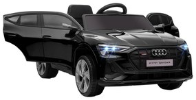 Masina sport electrica pentru copii , jucarie cu motor 12V alimentat cu doua baterii, Negru HOMCOM | Aosom Romania