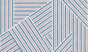 Fototapet, Different Directions, Pink &amp; Blue, Rebel Walls
