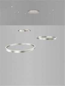 Lustra LED circulara cu 3 inele 80/60/40cm ELOWEN
