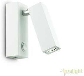 Aplica moderna, directionabila, LED PAGE AP SQUARE BIANCO 142258