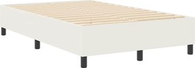 vidaXL Cadru de pat platformă Crem 120 x 190 cm Țesătură din corduroy