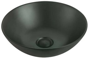 Lavoar pe blat negru mat Fluminia Black 40 cm