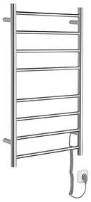 Portprosop electric Sapho REDONDO 75W/230V 90 cm crom lucios rotund