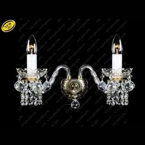 Aplica de perete 2 brate cristal Bohemia N21 007/02/4