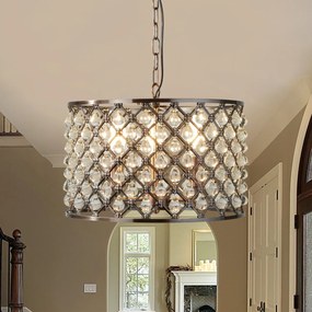 Lustra / Pendul elegant stil traditional Marquise cupru antic 7813-3CU SRT