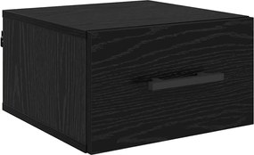 vidaXL Dulap de noapte Stejar negru 35 x 35 x 20 cm Lemn compozit