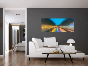 Tablou - Pictură abstractă (120x50 cm)