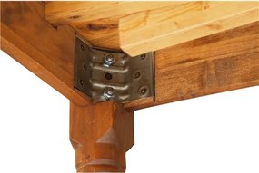 Masa extensibila, L180(310) 90 H80 cm, nuc antichizat, lemn masiv