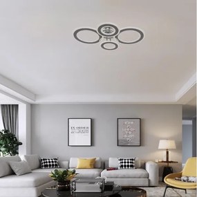 Lustră LED dimabilă aplicată LED/100W/230V 3000-6500K + telecomandă