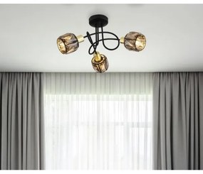 Lustră aplicată INDIANA 3xE14/40W/230V Globo 54357-3B