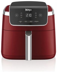Friteuza cu aer cald Ninja AF140EUCM PRO, 1750W, 4.7 L, 40-240°C, 4 programe, Timer, AirCrisp, Acoperire antiaderenta, Bordeaux