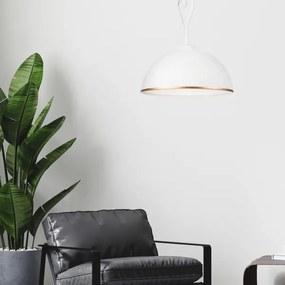 Lustră pe tijă RETRO II 1xE27/60W/230V alb