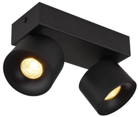 Spot LED Globo 56961-2B RAE 2xLED/6W/230V negru