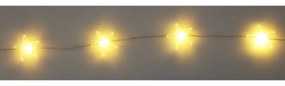 Lanț de Crăciun cu LED-uri Stars and wires 100LED-uri, 12,9 m
