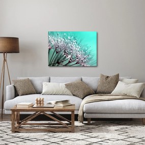 Tablou - planta cu rouă (70x50 cm)