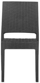 Set scaune 6 buc. Fossil (grafit). 1011529