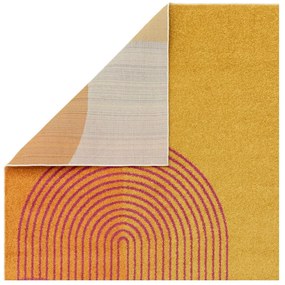 Covor galben-portocaliu 120x170 cm Muse Orange Retro – Asiatic Carpets