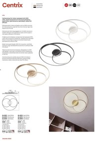 Plafonieră LED CENTRIX LED/92W/230V bronz Redo 01-2973