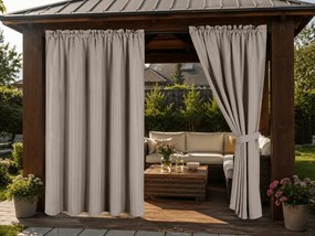 Perdea pentru gradina GARDIO rezistent la apa 150x200 cm, bej deschis