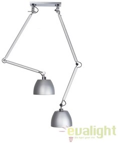 Lustra directionabila design modern ZYTA 2 S ALU aluminiu