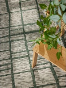 Covor pentru exterior și interior verde/crem rotund ø 160 cm Haringey Crouch – Ted Baker