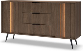 Comodă cu sertare Flaro 153 cm - stejar Dunin