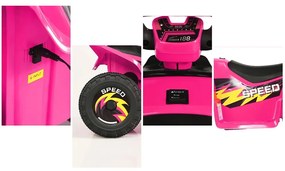 ATV electric pentru copii, roz