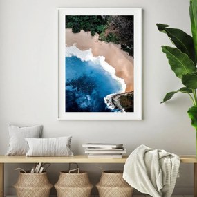 Poster - Ocean, nisip, faleze (A4)