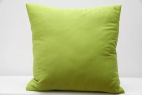 Față de pernă decorativă verde pal 40x40 cm